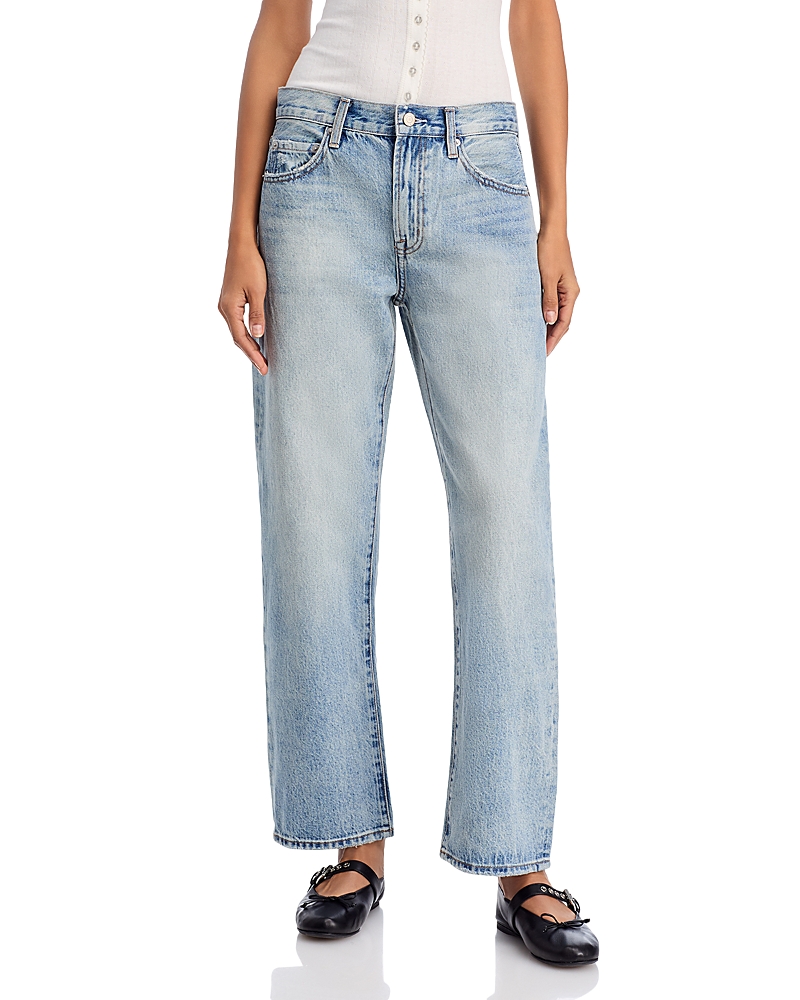Pistola Lexi High Rise Straight Jeans in Bowie