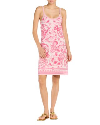 Underwater Barocco Slip Dress