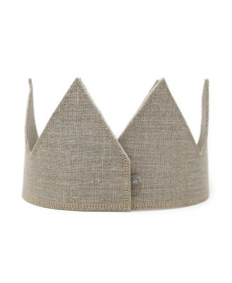 Girls' Linen Crown - "one" Yarn Embroidered - Baby