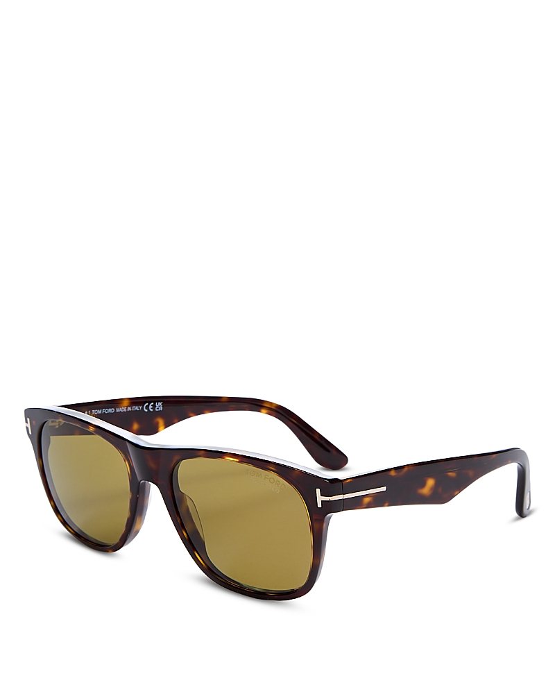 Tom Ford Marlon Square Sunglasses, 55mm · OS