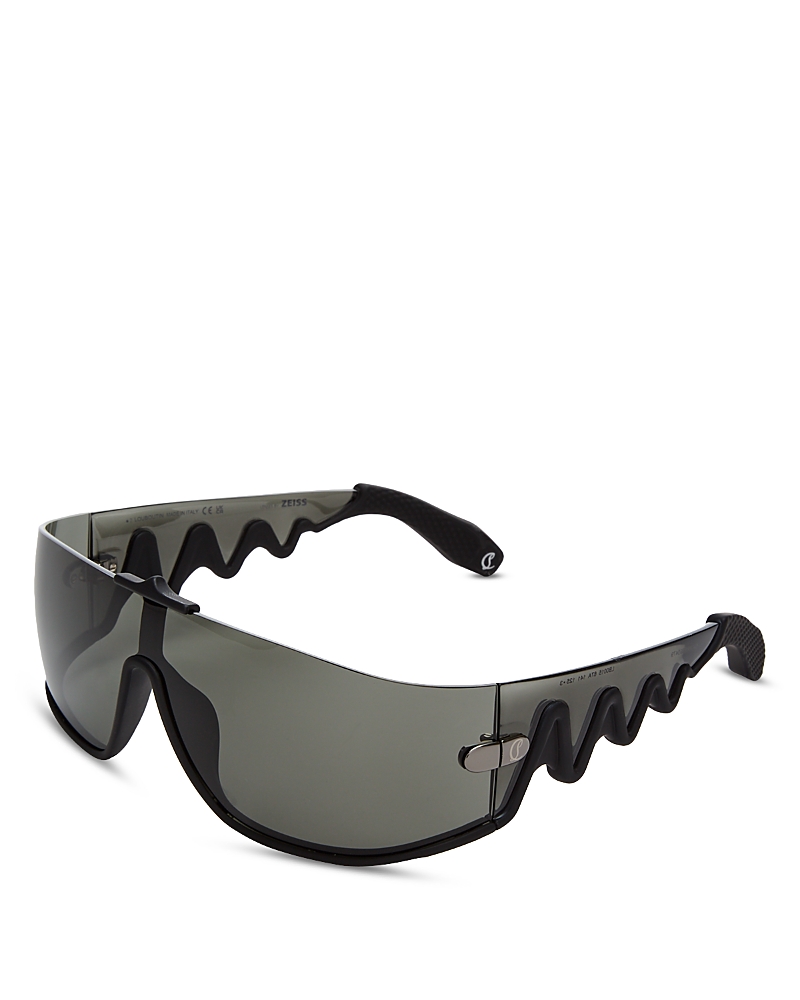 Christian Louboutin Shield Sunglasses, 141mm