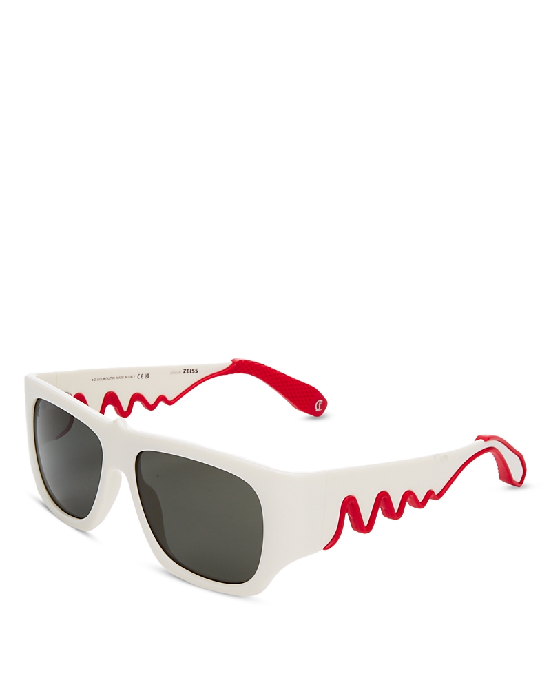 Christian Louboutin Shield Sunglasses, 141mm · OS