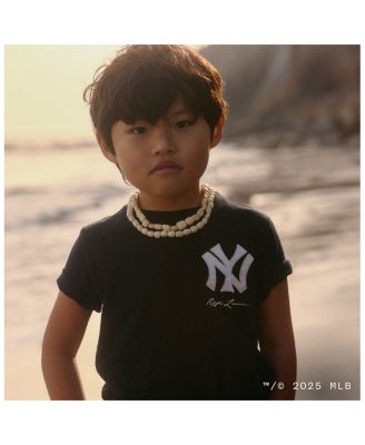 Unisex Polo Ralph Lauren Yankees Jersey Tee - Little Kid