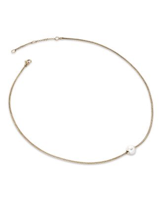 14K Yellow Gold JH Essentials Cultured Freshwater Pearl Pendant Necklace, 16-18"