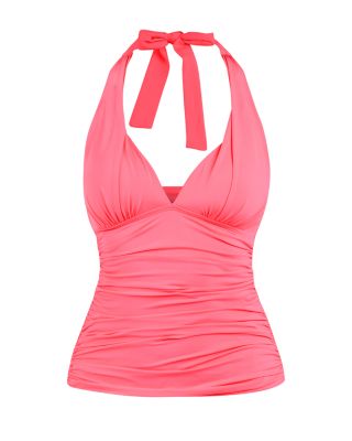 Island Halter Tankini Top