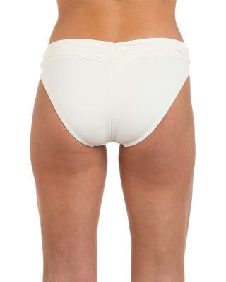 Underwire Tankini Top &amp; Island Goddess Shirred Bikini Bottom