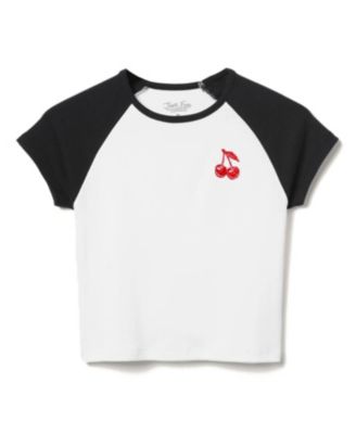 Women's Cherry Baby Raglan Tee