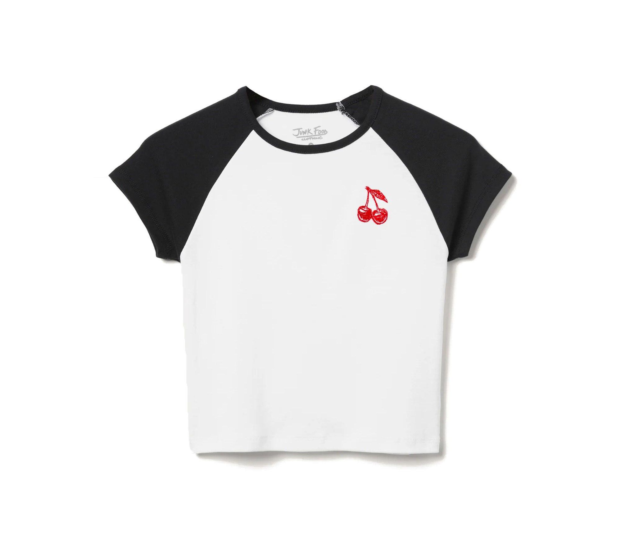 Women's Cherry Baby Raglan Tee - Image 1