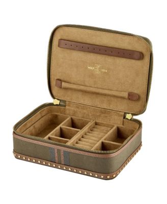 Ida Travel Zip Jewelry Case
