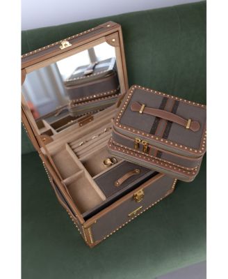 Ida Travel Zip Jewelry Case