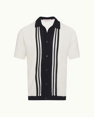 Tiernan Lumina Button Down Polo Shirt 