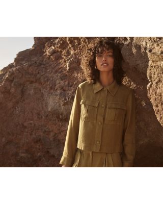 Abby Linen Casual Jacket