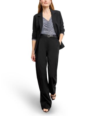 Amina Ruched Top - Printed Jersey