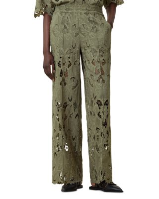 Charli Floral Lace Wide Leg Pants