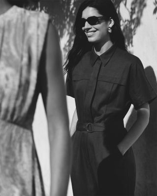 Devore Swirl Velvet Midi Dress