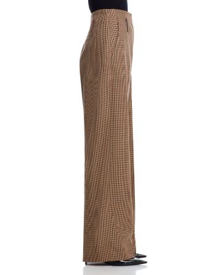 Liam Plaid Wool Pants 