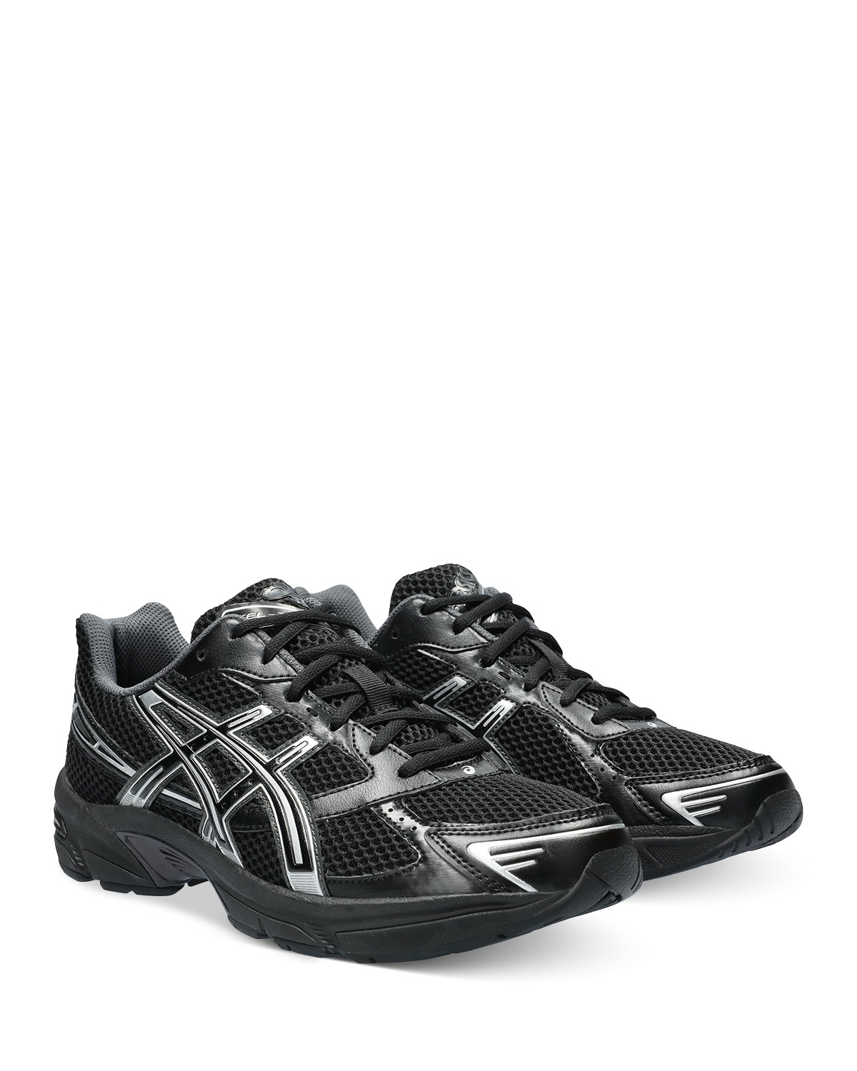 Unisex GEL-1130 Sneakers in Black/Pure Silver