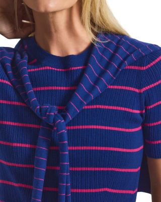 Twain Cotton Cashmere Short Sleeve Sweater