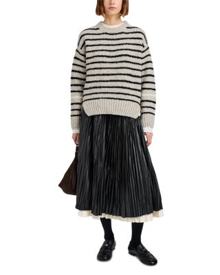 Leonie Sweater in Stripe Wool
