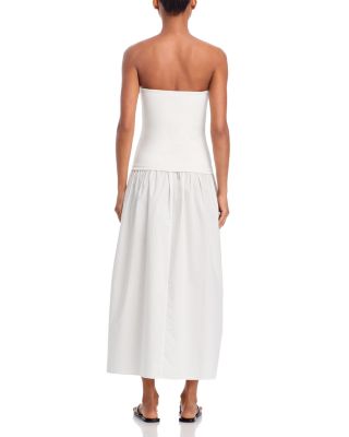 Irina Mixed Media Maxi Dress