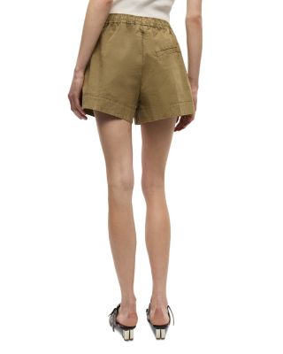 Washed Cotton Shorts