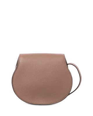 Marcie Small Leather Saddle Bag