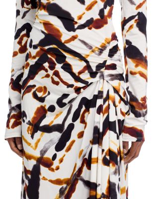 Lia Side Drape Dress