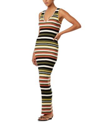 bowie knit dress Cult Gaia Bowie Knit Mini Dress in Champagne