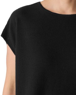 Boxy	Cap Sleeve Tee