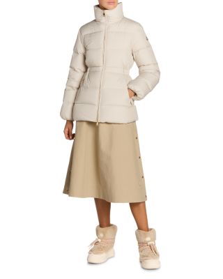 モンクレール BERNADETTE Pink Barante Hooded Short Down Jacket - Short Down Jackets