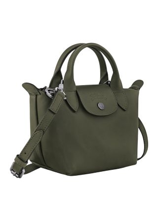 Le Pliage Xtra Top Handle XS Leather Crossbody