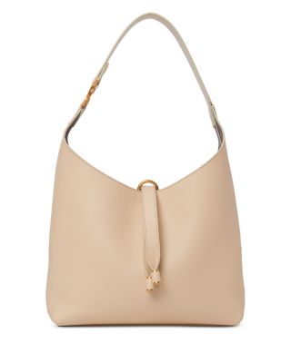 Marcie Small Leather Hobo Bag
