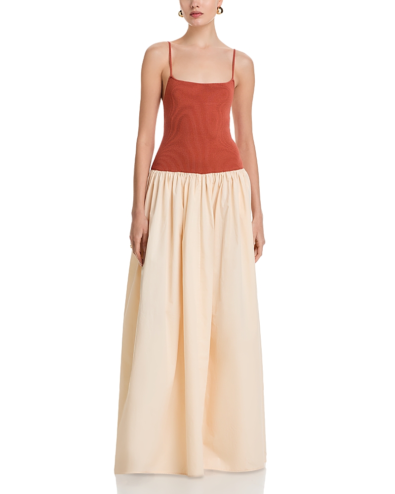 Toccin Orielle Drop Waist Maxi Dress