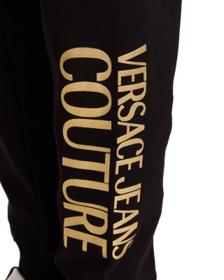 Fleece Gold Logo Joggers