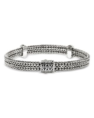 Sterling Silver Diamond Icon Link Bracelet