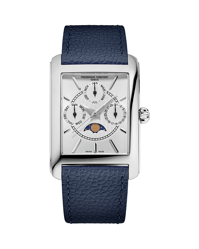 Frederique Constant Classics Carrée 30mm In Blue