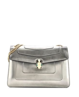 Pre-Owned Bvlgari - Serpenti Forever Shoulder Bag Leather