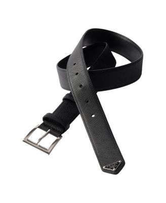  Saffiano Leather Belt