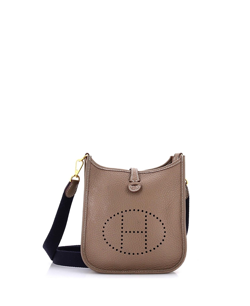 Pre-owned Pre-owned Hermes Hermes Tpm Evelyne Bag Gen Iii Maurice In Gray