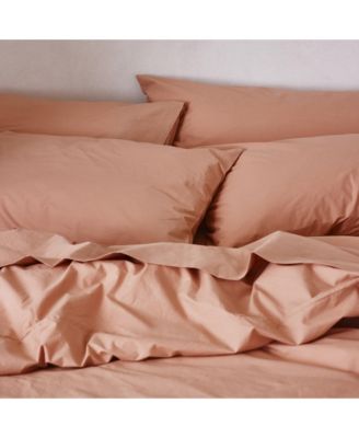 Washed Cotton Percale Pillowcase Pair, King