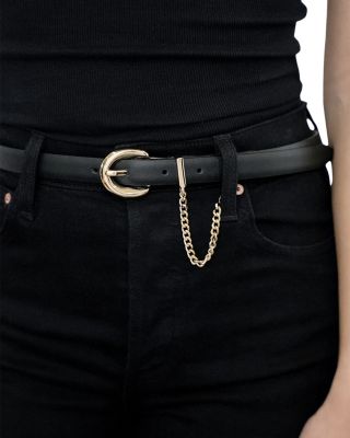 Women's Cascade Chain Leather Belt