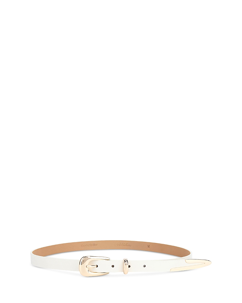 Ettika Women's Modern Saddle Leather Belt