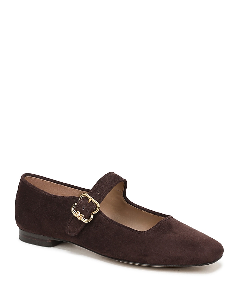 Sam Edelman Michaela Mary Jane Flat In Brown