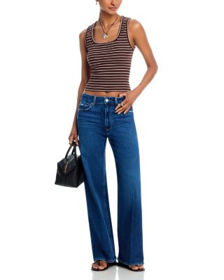 Paige Anessa High Rise Jeans in Dresden