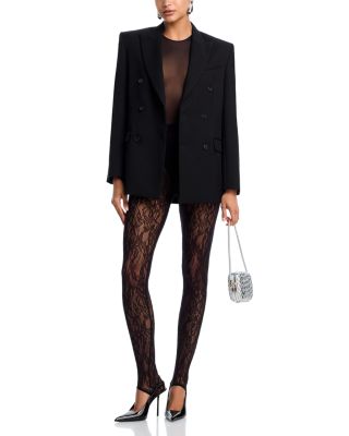 【関税込み】WARDROBE.NYC ブラック レースタイツ 14809875_fpx.tif