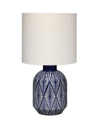 Jamie Young - Highland Ceramic Table Lamp with Linen Shade