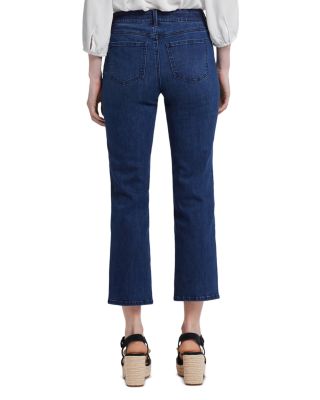 Marilyn Straight Ankle Jeans in Ibiza Blue