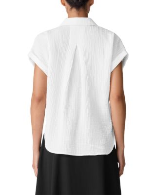 Notch Collar Top