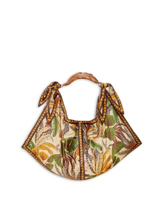 Foliage Sketch Scarf Tote