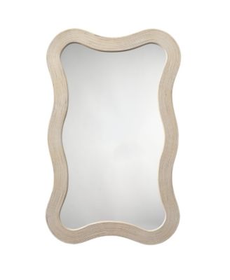 Deli Wavy Bamboo Wall Mirror